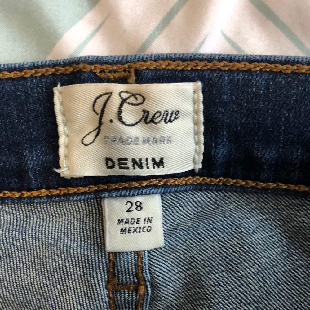 J Crew Denim Shorts Size 28